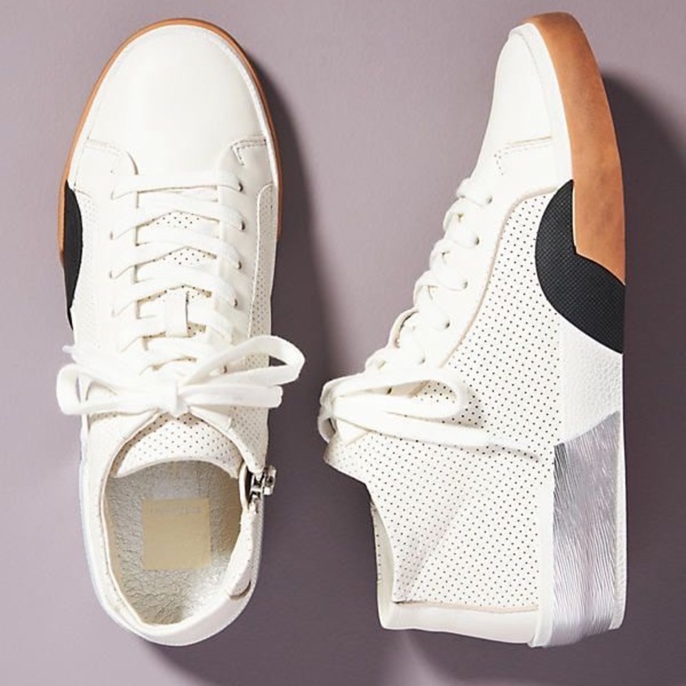Dolce Vita Zoel perforated leather high tops